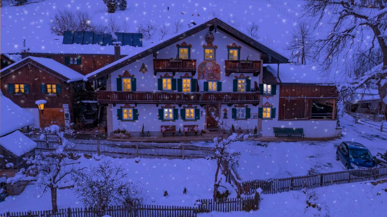 Haus Holler Apartman Wallgau Kültér fotó
